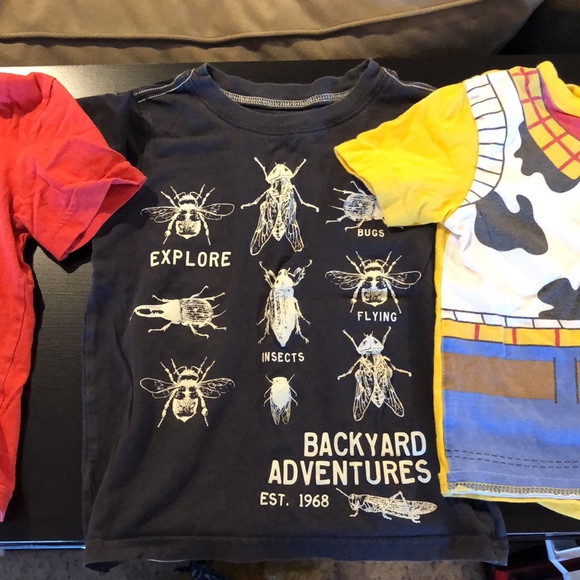 4T shirts- Circo and Toy Story. Bug shirt is glow in the dark! - Picture 3 of 5